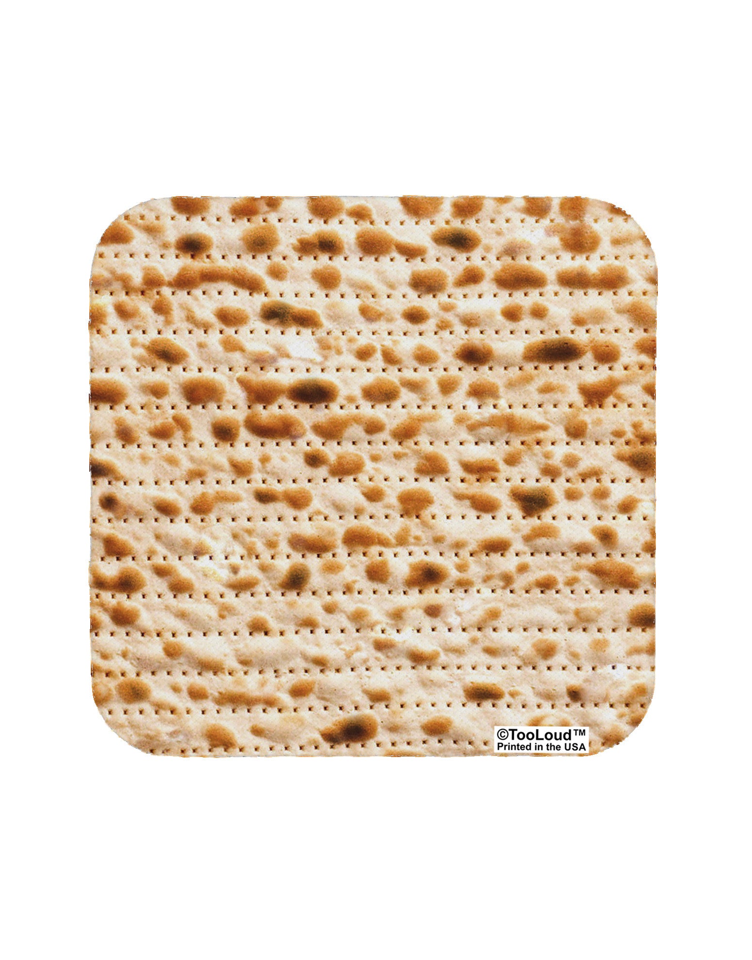 Matzo Coaster All Over Print-Coasters-TooLoud-1-Davson Sales
