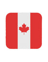 Canadian Flag All Over Coaster All Over Print by TooLoud-Coasters-TooLoud-White-Davson Sales