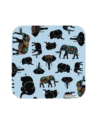 Mixed Elephants AOP Coaster All Over Print-Coasters-TooLoud-1-Davson Sales