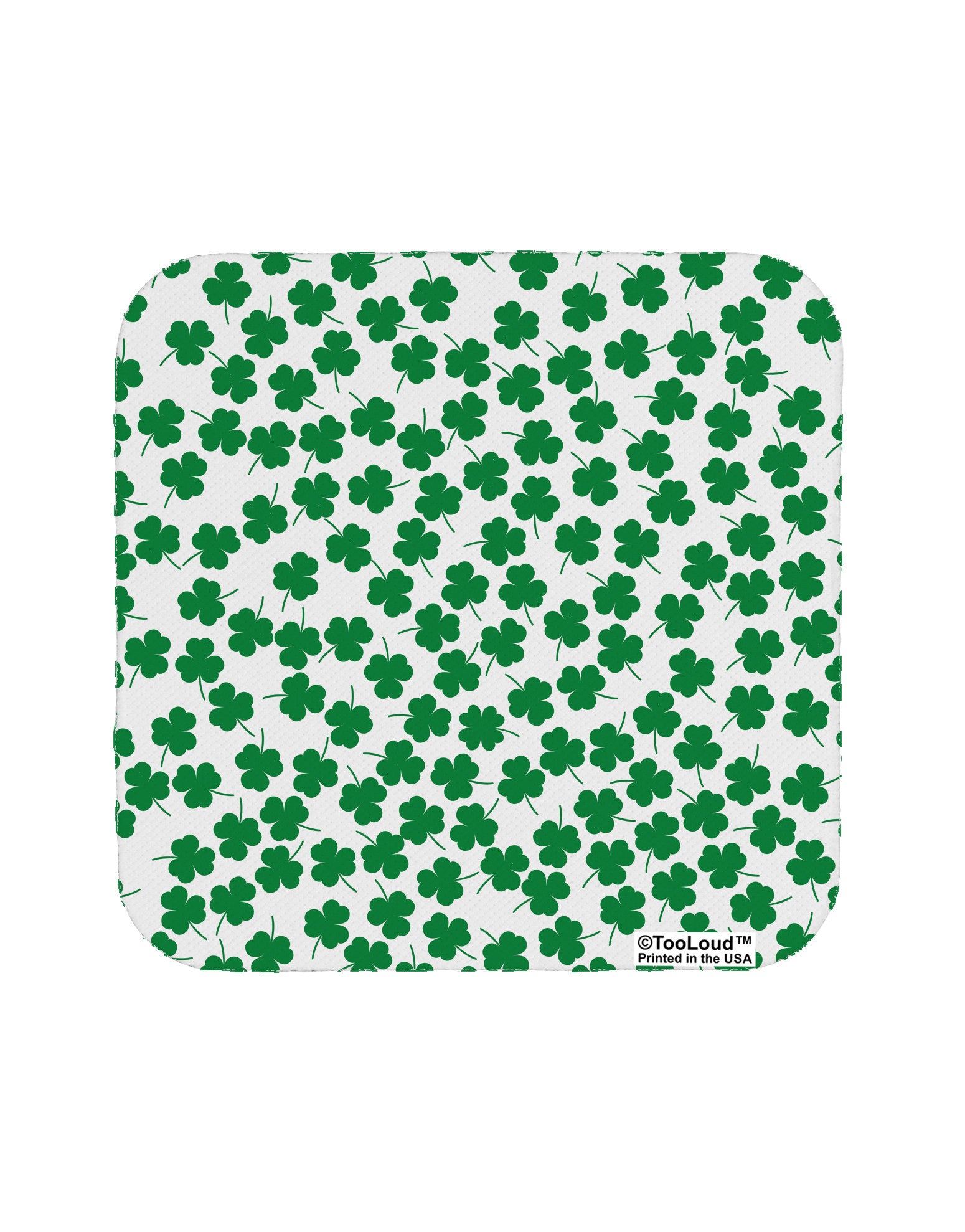 Find the 4 Leaf Clover Shamrocks Coaster All Over Print-Coasters-TooLoud-1-Davson Sales