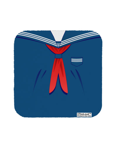 School Uniform Costume - Blue Coaster All Over Print-Coasters-TooLoud-White-Davson Sales