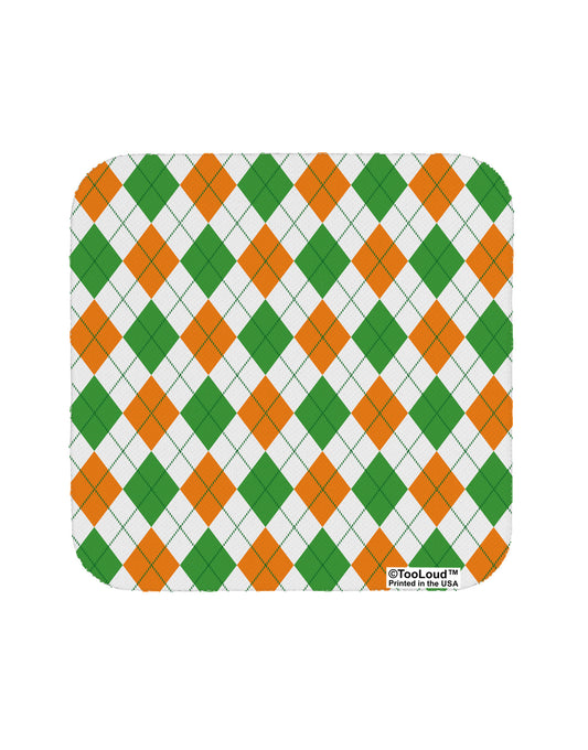 Irish Colors Argyle Pattern Coaster All Over Print-Coasters-TooLoud-1-Davson Sales