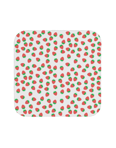 Strawberries Everywhere Coaster by TooLoud-Coasters-TooLoud-White-Davson Sales