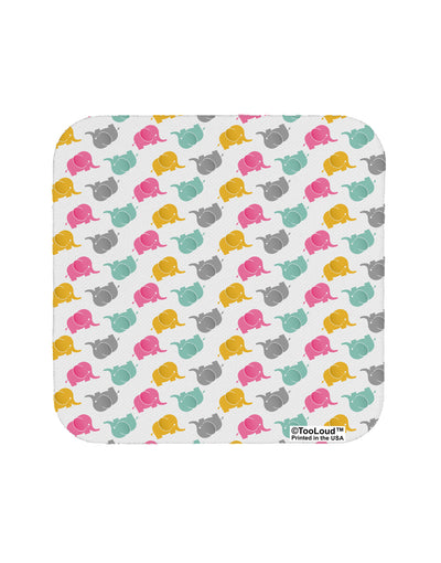 Cute Baby Elephants AOP Coaster All Over Print-Coasters-TooLoud-1-Davson Sales