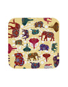 Indian Elephants AOP Coaster All Over Print-Coasters-TooLoud-1-Davson Sales