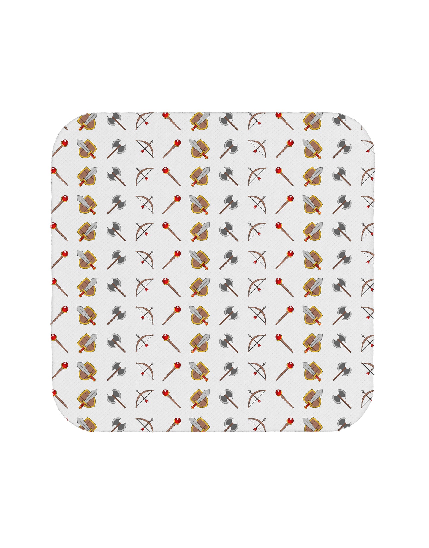 Fantasy Weapons Coaster by TooLoud-Coasters-TooLoud-White-Davson Sales