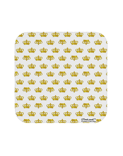 Gold Crowns AOP Coaster All Over Print by TooLoud-Coasters-TooLoud-1-Davson Sales