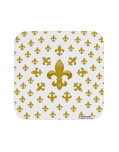 Gold Fleur De Lis AOP Coaster All Over Print by TooLoud-Coasters-TooLoud-1-Davson Sales