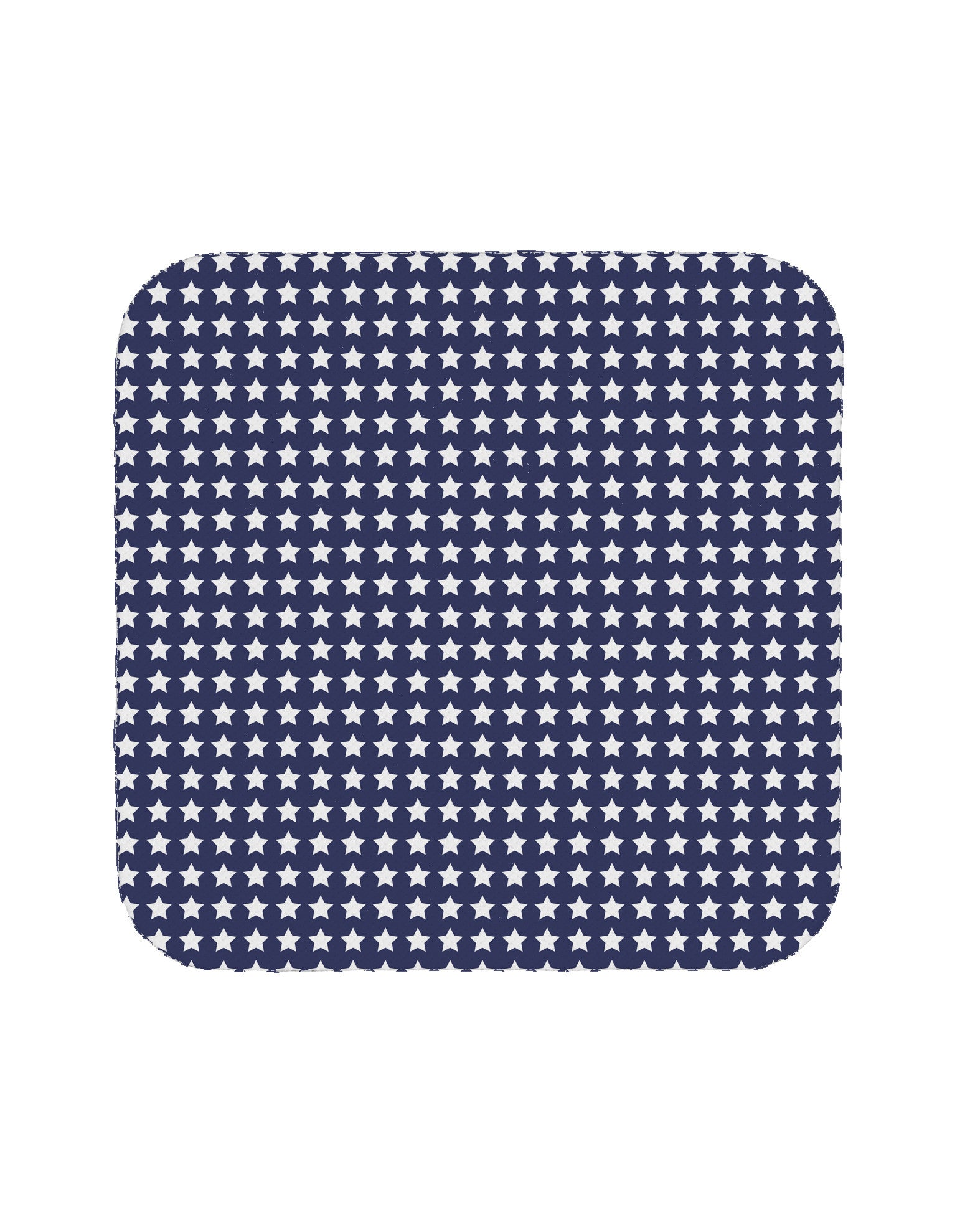 Americana Stars Pattern Coaster All Over Print-Coasters-TooLoud-White-Davson Sales