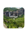 Beautiful Cliffs - Go Outside AOP Coaster All Over Print by TooLoud-TooLoud-1-Davson Sales