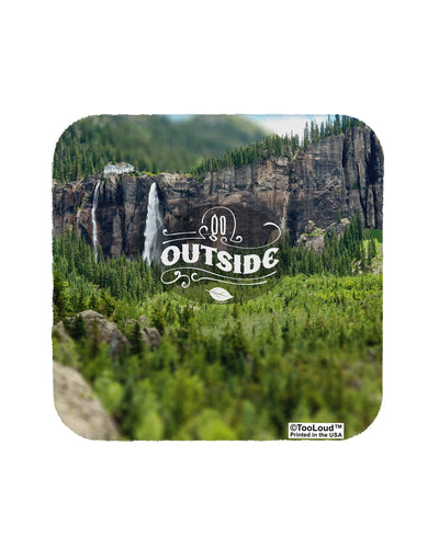 Beautiful Cliffs - Go Outside AOP Coaster All Over Print by TooLoud-TooLoud-1-Davson Sales