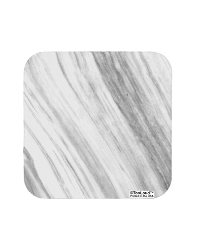 White Marble Pattern Coaster All Over Print by TooLoud-TooLoud-White-Davson Sales