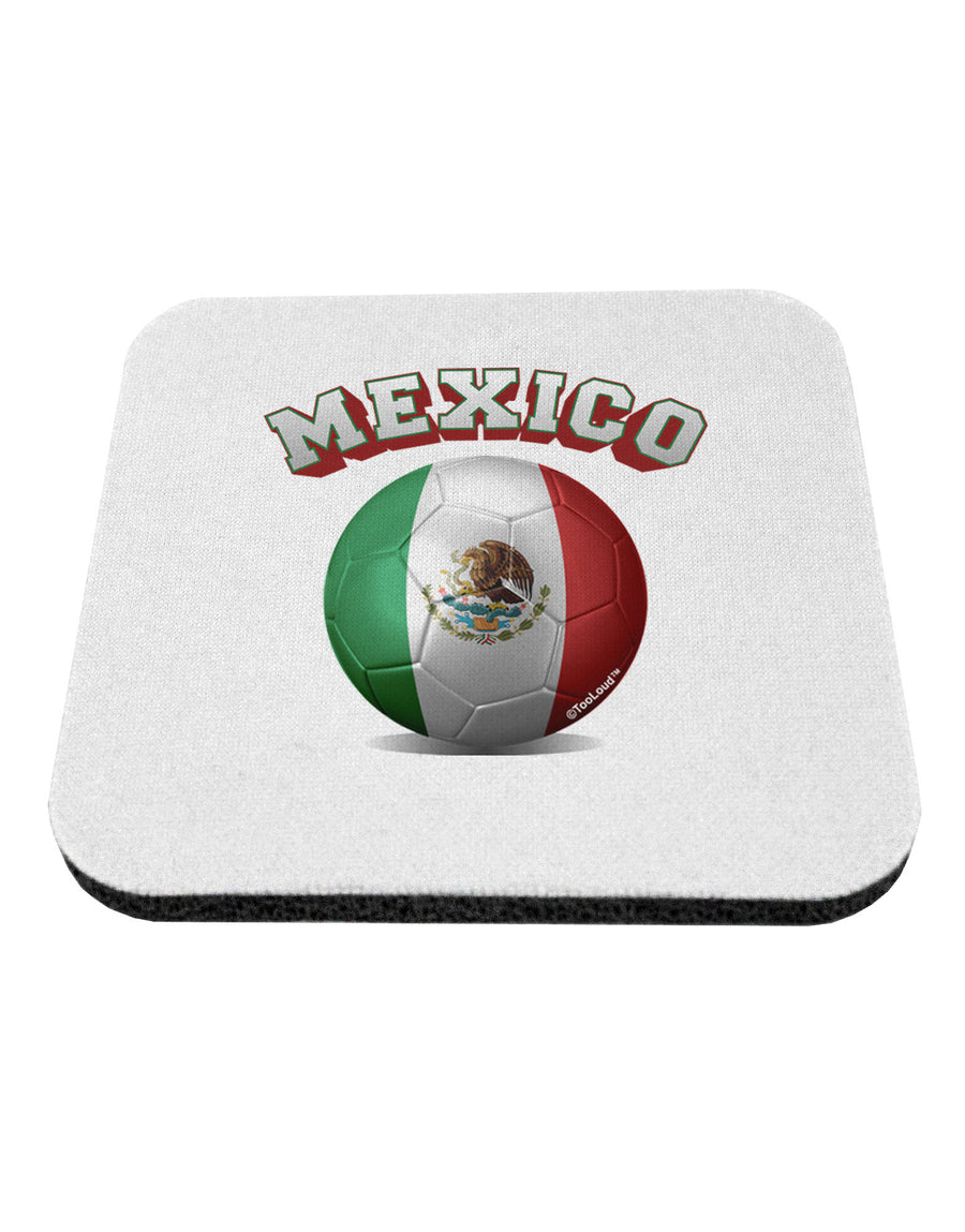 Soccer Ball Flag - Mexico Coaster-Coasters-TooLoud-1-Davson Sales