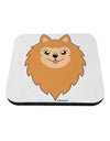 Cute Pomeranian Dog Coaster by TooLoud-Coasters-TooLoud-White-Davson Sales