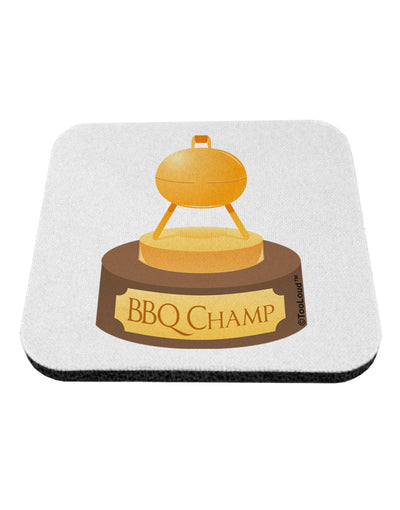 BBQ Champ - Golden Grill Trophy Coaster by TooLoud-Coasters-TooLoud-White-Davson Sales