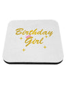 Birthday Girl Text Coaster by TooLoud-Coasters-TooLoud-1-Davson Sales