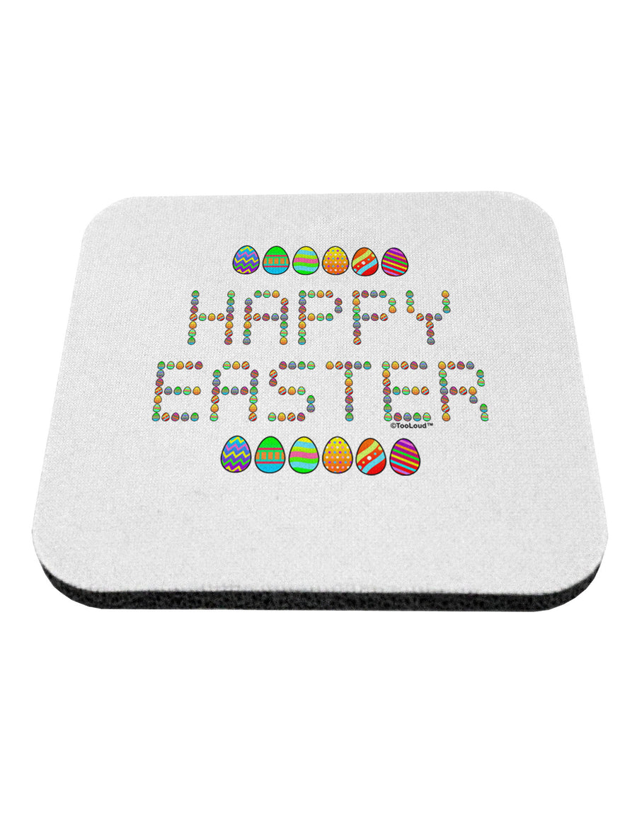 Happy Easter Eggs Coaster-Coasters-TooLoud-1-Davson Sales