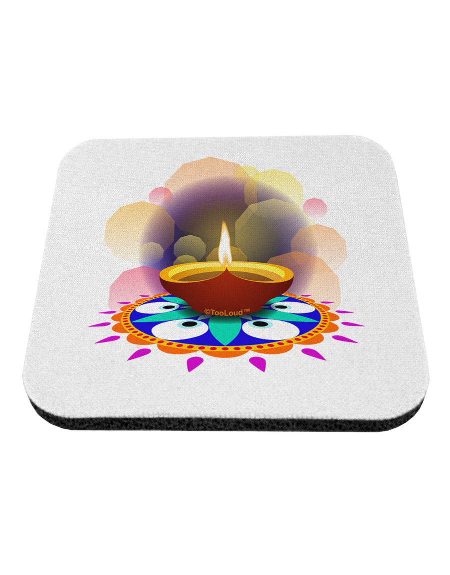 Festive Diya and Rangoli Coaster by TooLoud-TooLoud-1-Davson Sales