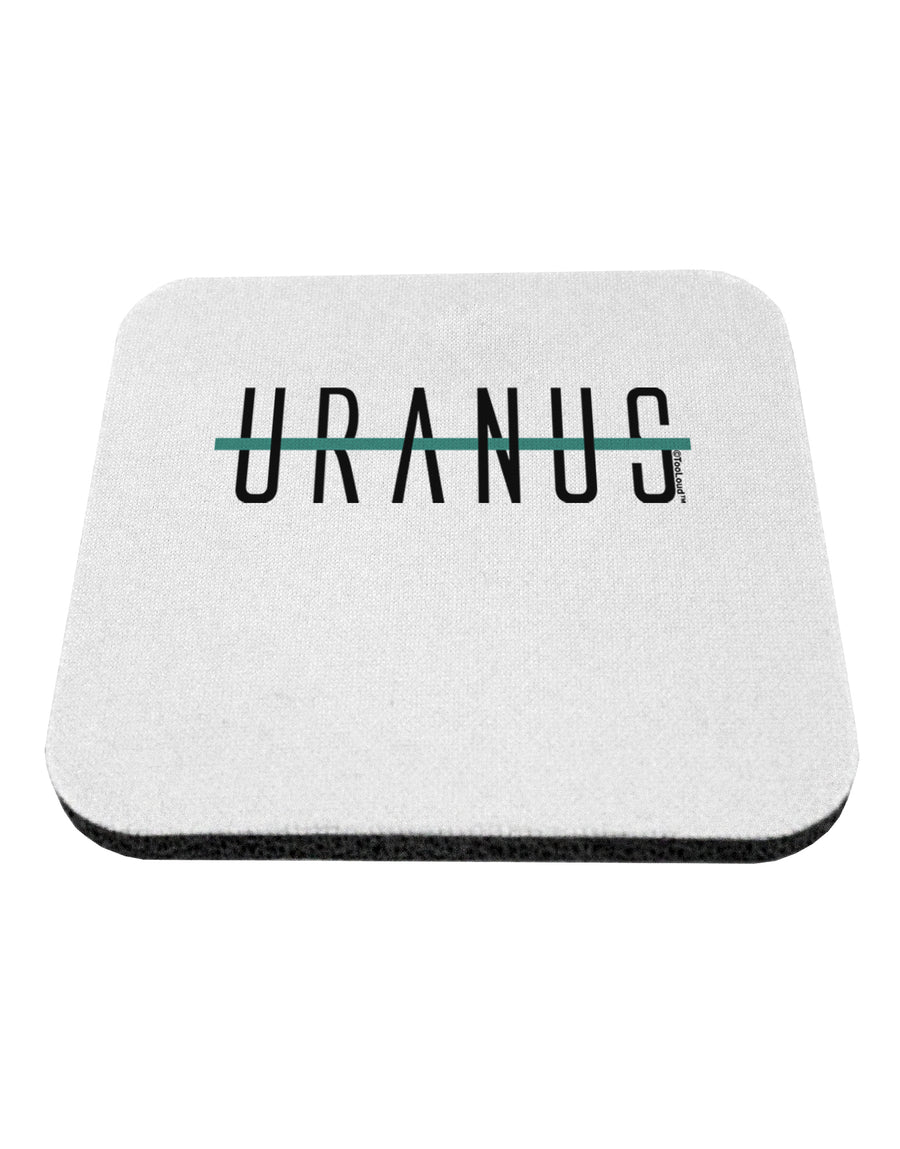 Planet Uranus Text Only Coaster by TooLoud-Coasters-TooLoud-1-Davson Sales