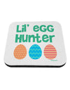 Lil' Egg Hunter - Easter - Green Coaster by TooLoud-Coasters-TooLoud-White-Davson Sales