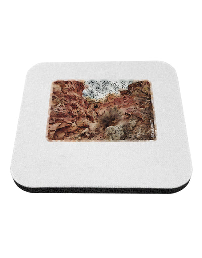 Colorado Painted Rocks Watercolor Coaster-Coasters-TooLoud-1-Davson Sales