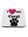 I Heart My Corgi Coaster by TooLoud-Coasters-TooLoud-1-Davson Sales