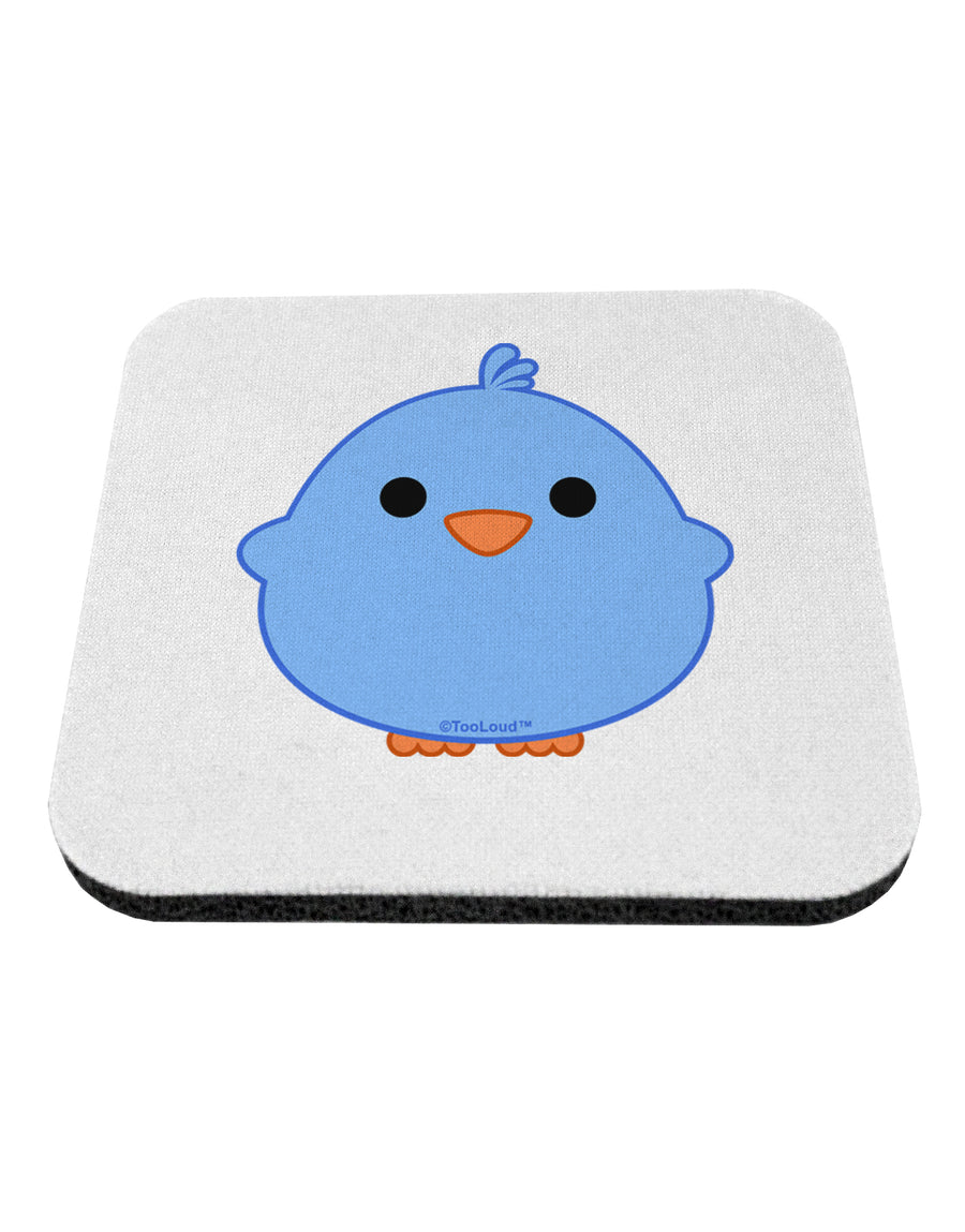 Cute Little Chick - Blue Coaster by TooLoud-Coasters-TooLoud-White-Davson Sales