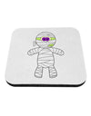 Cute Mummy Halloween Coaster-Coasters-TooLoud-White-Davson Sales