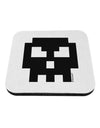 Retro 8-Bit Skull Coaster-Coasters-TooLoud-White-Davson Sales