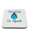 Owl Too Cute Blue Coaster-Coasters-TooLoud-White-Davson Sales