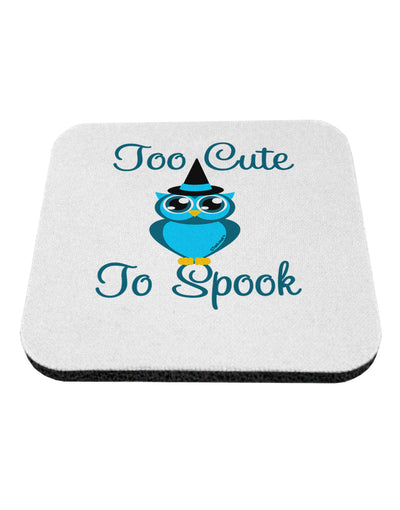 Owl Too Cute Blue Coaster-Coasters-TooLoud-White-Davson Sales