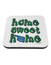 Home Sweet Home - Oklahoma - Cactus and State Flag Coaster by TooLoud-Coasters-TooLoud-White-Davson Sales