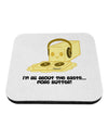 Butter - All About That Baste Coaster by TooLoud-Coasters-TooLoud-White-Davson Sales