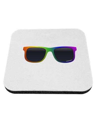 Pride Rainbow Glasses Coaster by TooLoud-Coasters-TooLoud-1-Davson Sales