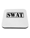 SWAT Team Logo - Text #2 Coaster by TooLoud-Coasters-TooLoud-White-Davson Sales