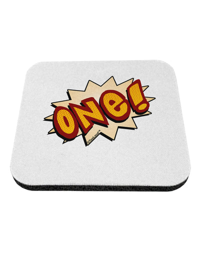 Onomatopoeia One Birthday Coaster by TooLoud-Coasters-TooLoud-1-Davson Sales