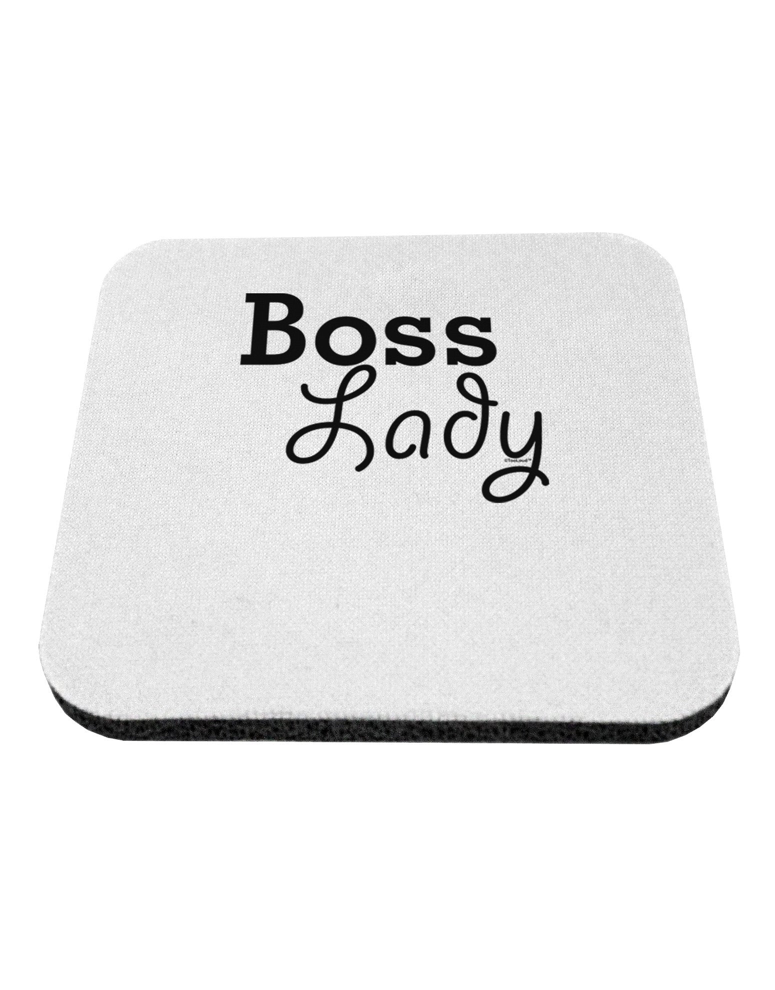 Boss Lady - Boss Day Coaster-Coasters-TooLoud-White-Davson Sales