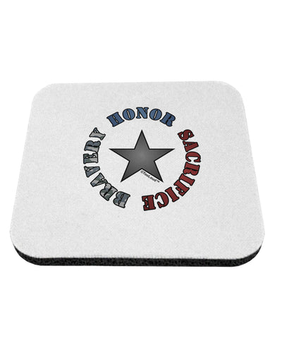 Honor Sacrifice Bravery Coaster by TooLoud-Coasters-TooLoud-1-Davson Sales