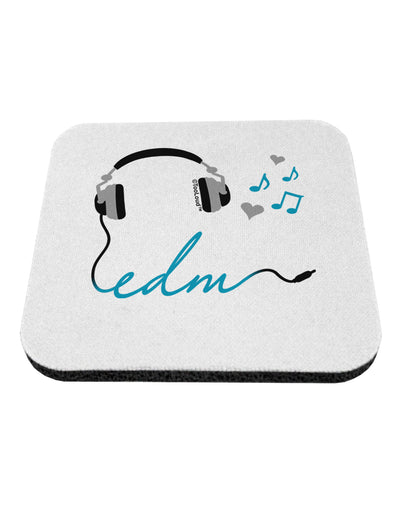 EDM Cord Blue Coaster-Coasters-TooLoud-White-Davson Sales