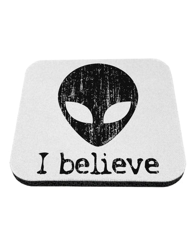 Extraterrestrial - I Believe Distressed Coaster by TooLoud-Coasters-TooLoud-White-Davson Sales