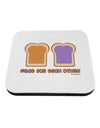 Cute PB and J Design - Made for Each Other Coaster by TooLoud-Coasters-TooLoud-White-Davson Sales