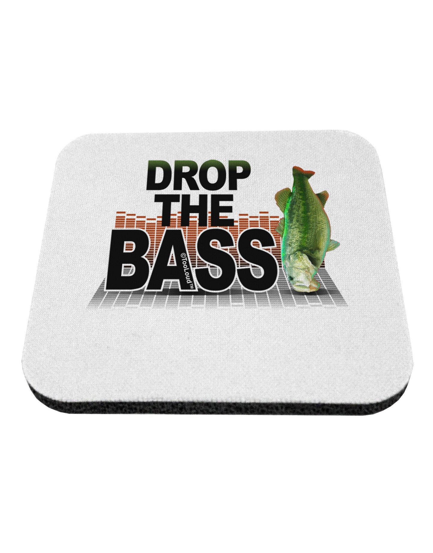 Drop The Bass Fish Coaster-Coasters-TooLoud-1-Davson Sales