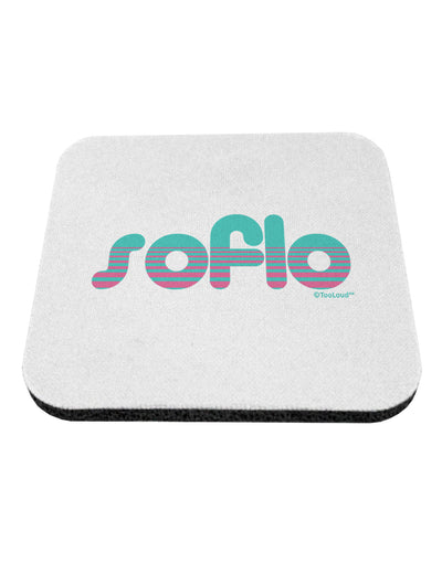 SoFlo - South Beach Style Design Coaster by TooLoud-Coasters-TooLoud-White-Davson Sales