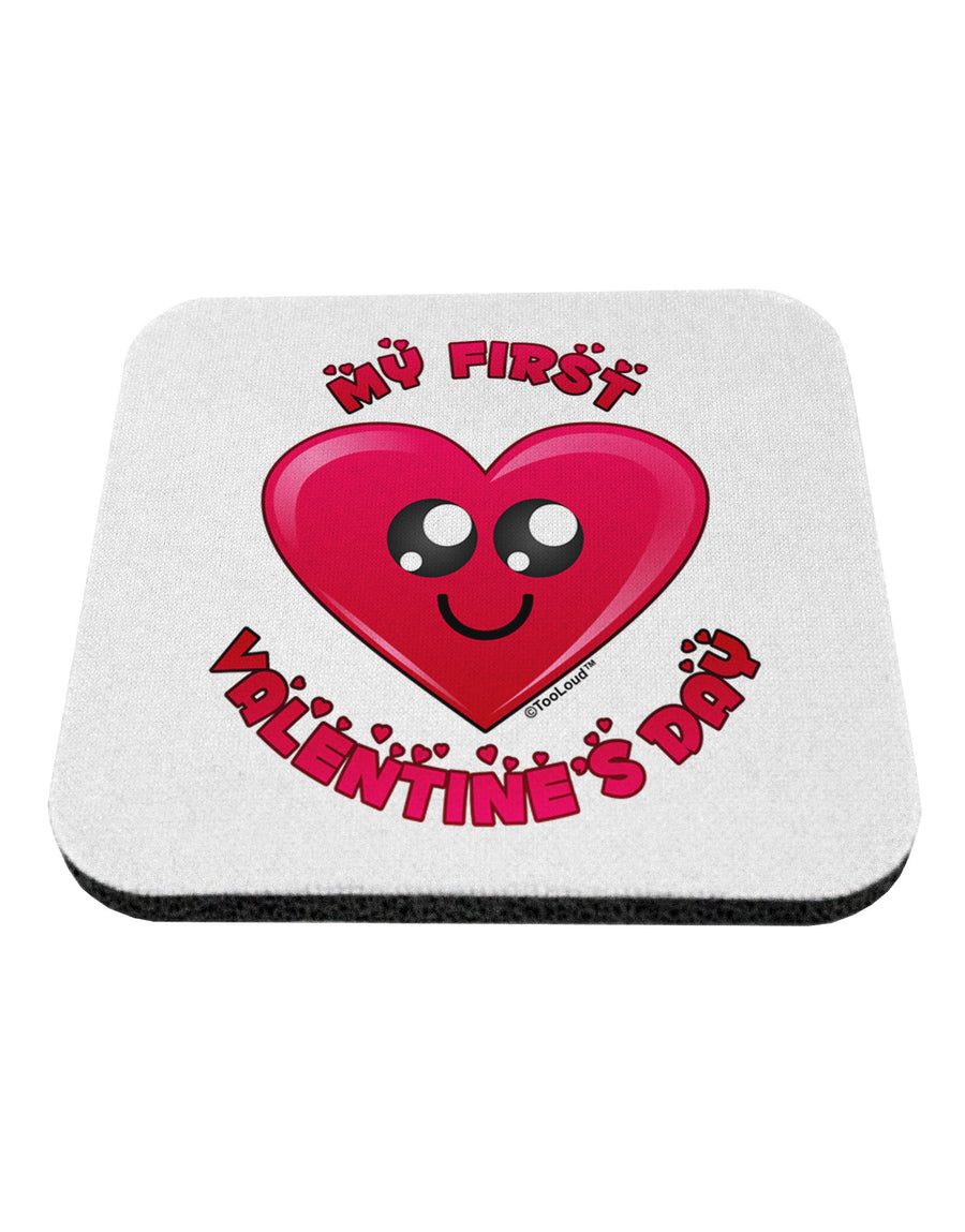 My First Valentine's Day Coaster-Coasters-TooLoud-1-Davson Sales