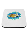 Turtle Watercolor Coaster-Coasters-TooLoud-White-Davson Sales