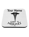 Personalized Cabin 11 Hermes Coaster by TooLoud-Coasters-TooLoud-White-Davson Sales