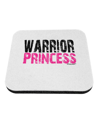 Warrior Princess Pink Coaster-Coasters-TooLoud-White-Davson Sales