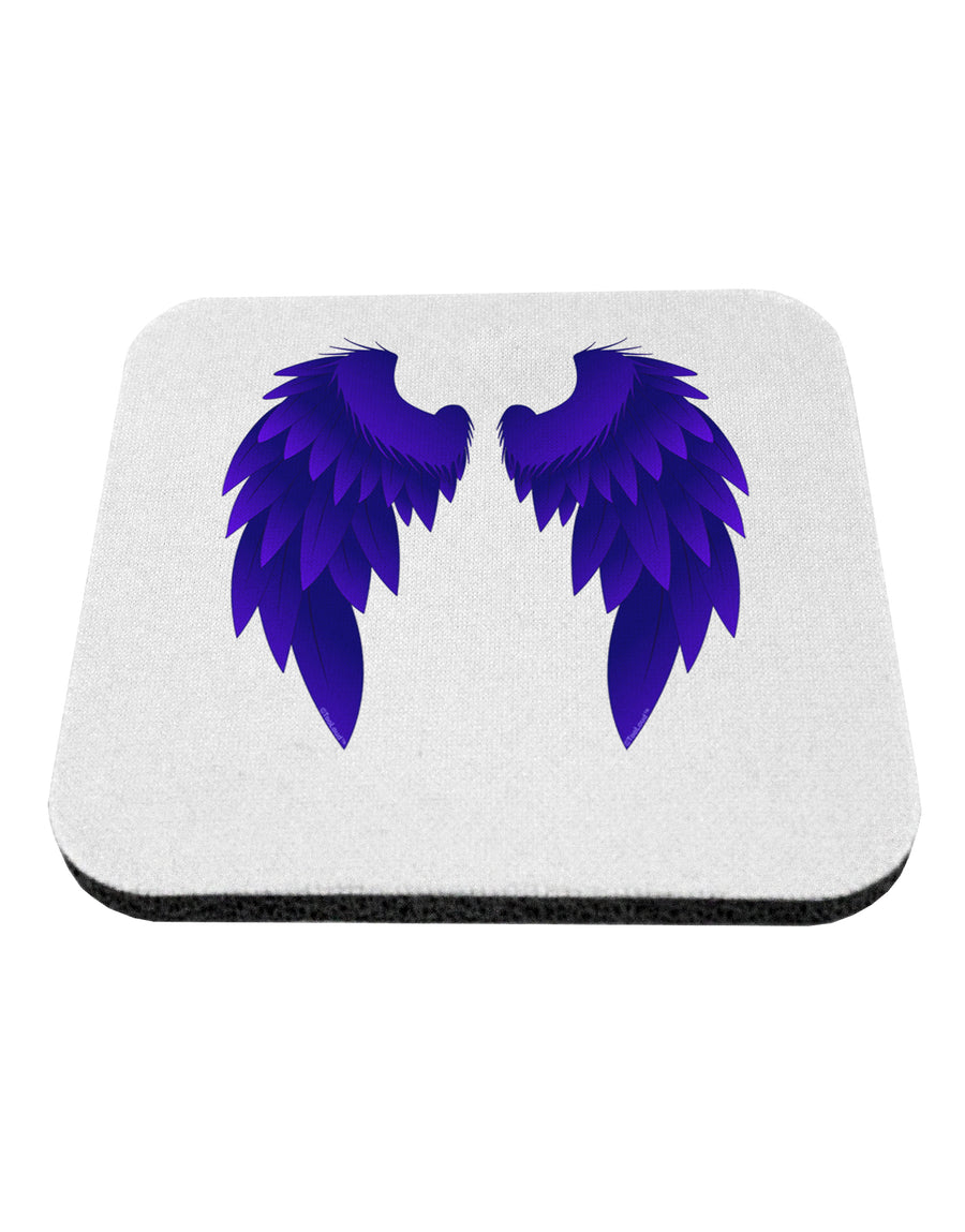 Epic Dark Angel Wings Design Coaster by TooLoud-Coasters-TooLoud-White-Davson Sales