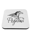 Pegasus Illustration Coaster-Coasters-TooLoud-White-Davson Sales