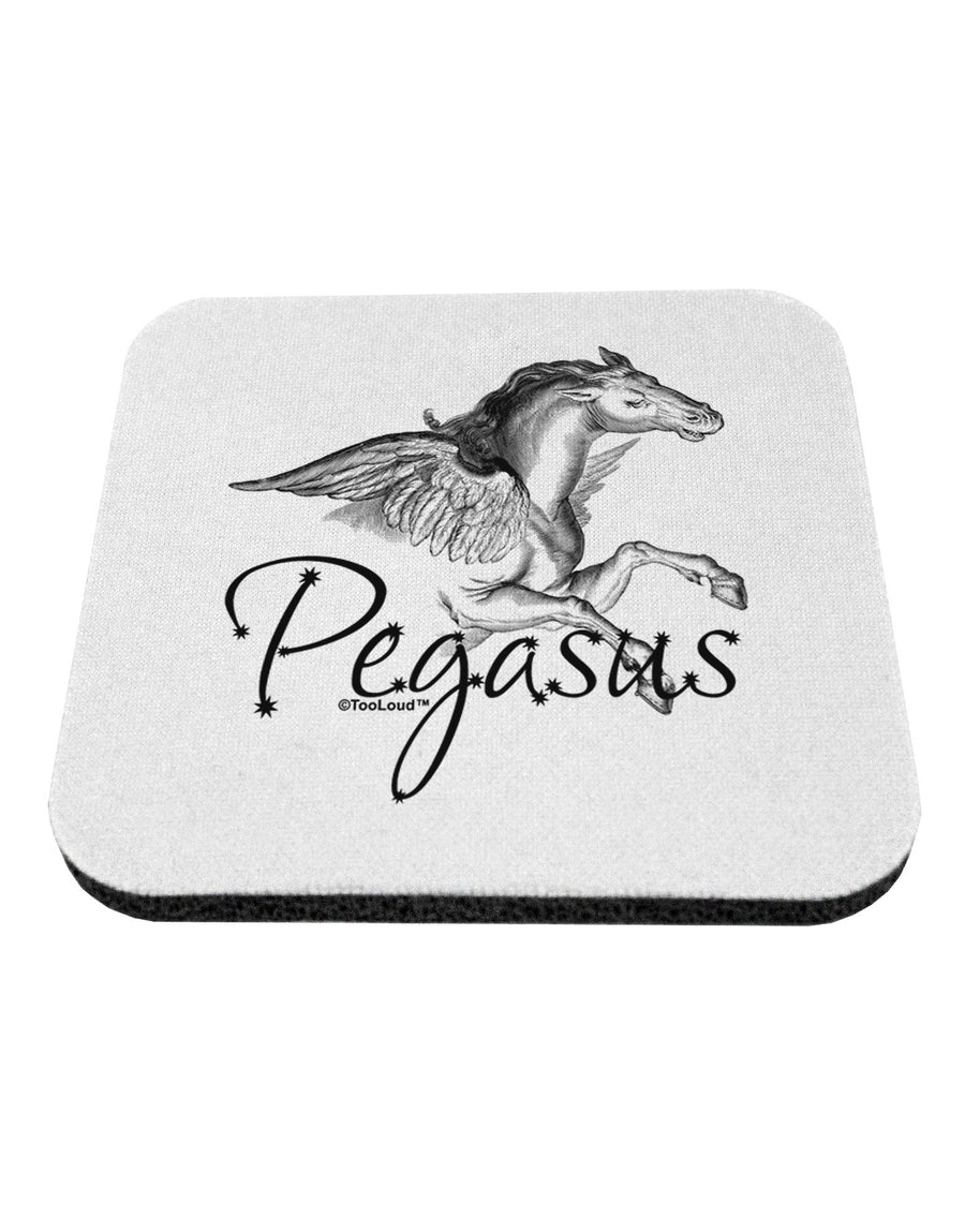 Pegasus Illustration Coaster-Coasters-TooLoud-White-Davson Sales